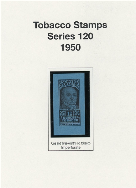 Small Cigar and Snuff Tax Paids, Over 100 Stamps (ENV $500-600)