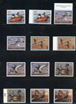 USA Modern Duck Stamps, All $25 Values (Face $450)