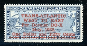 Newfoundland Scott C12 MNH F-VF, 1932 DO-X Issue (SCV $400)