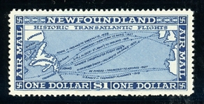 Newfoundland Scott C8 MNH VF, 1931 Routes (SCV $120)