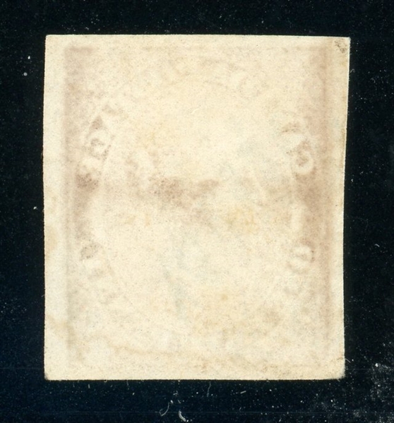 Canada Scott 8 Used F-VF, 1857 ½d Victoria (SCV $700)