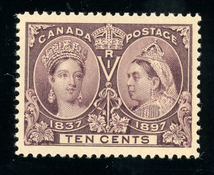 Canada Scott 57 MNH Graded XF-S 95, 10¢ Jubilee, 2007 PF Cert (SMQ $900)