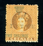 Grenada Scott 32b MH F-VF, Inverted "S" with 2005 Sismondo Cert (SCV $575)