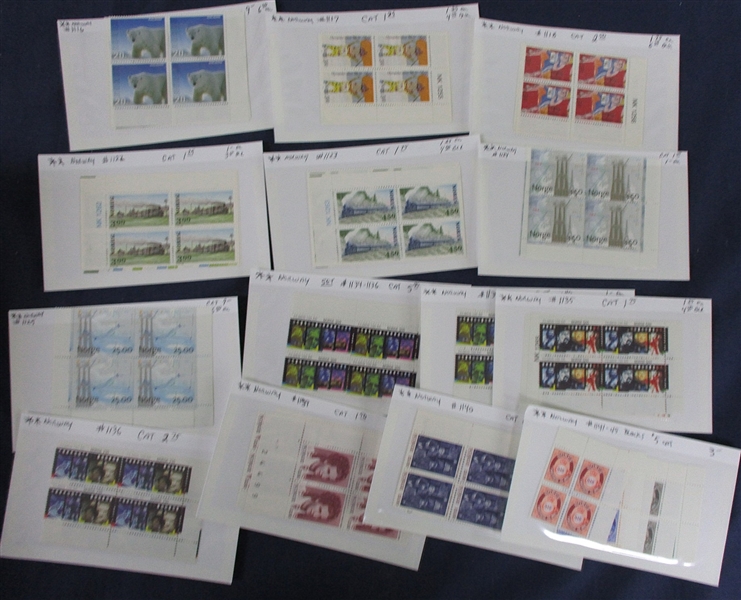 Norway Mint Dealer Stock - Stamps, Souvenir Sheets & Booklets (Est $500-600)