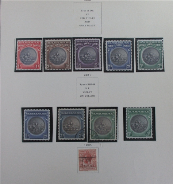 British B-C Countries on Scott Pages (Est $600-700)