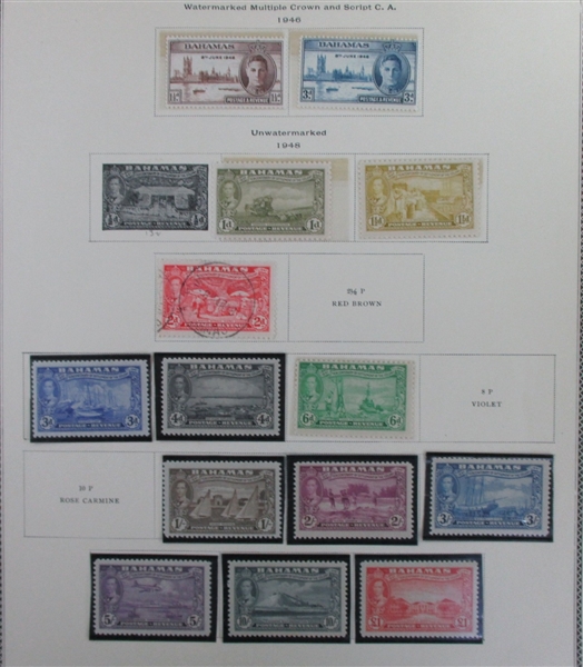 British B-C Countries on Scott Pages (Est $600-700)