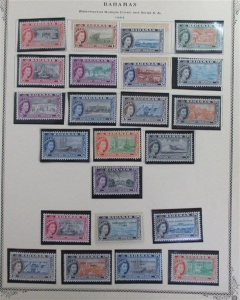 British B-C Countries on Scott Pages (Est $600-700)