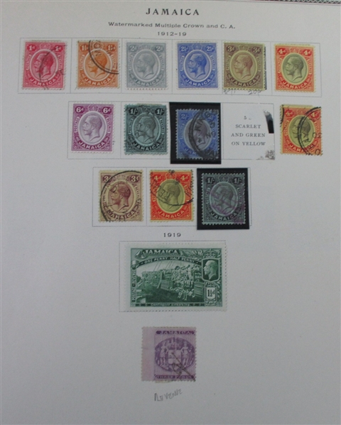 British D-N Countries on Scott Pages (Est $600-700)