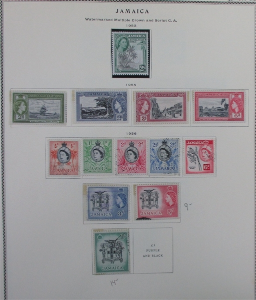 British D-N Countries on Scott Pages (Est $600-700)