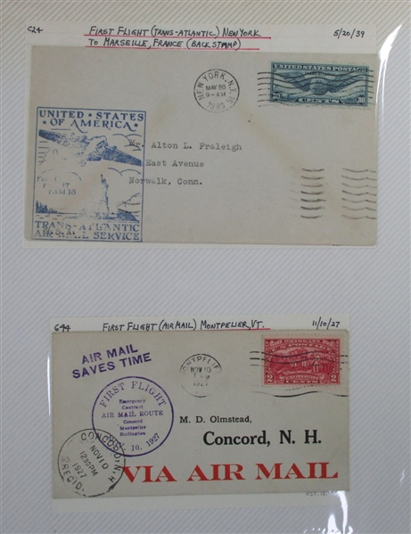 Airmail Postal History Volume 1 (Est $200-250)