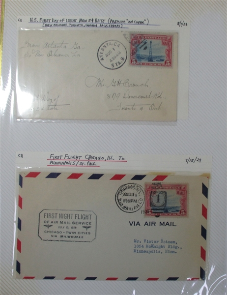 Airmail Postal History Volume 1 (Est $200-250)