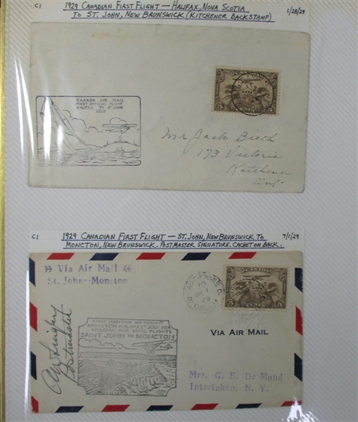 Airmail Postal History Volume 1 (Est $200-250)