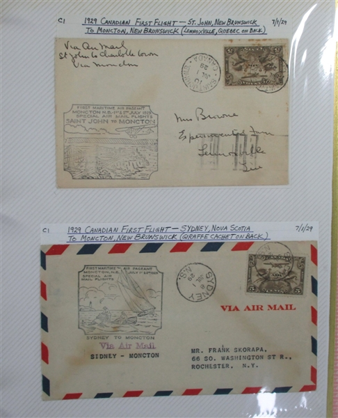 Airmail Postal History Volume 1 (Est $200-250)