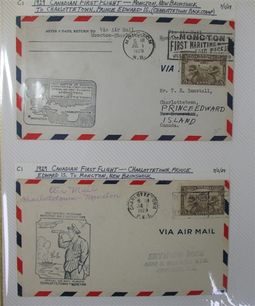 Airmail Postal History Volume 1 (Est $200-250)
