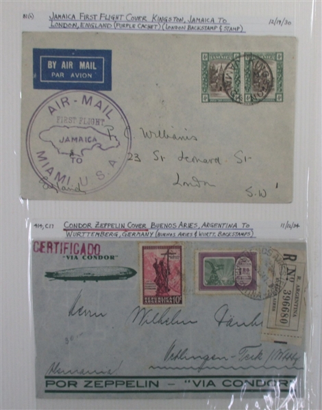 Airmail Postal History Volume 2 (Est $275-350)