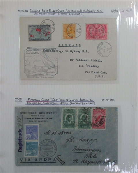 Airmail Postal History Volume 2 (Est $275-350)