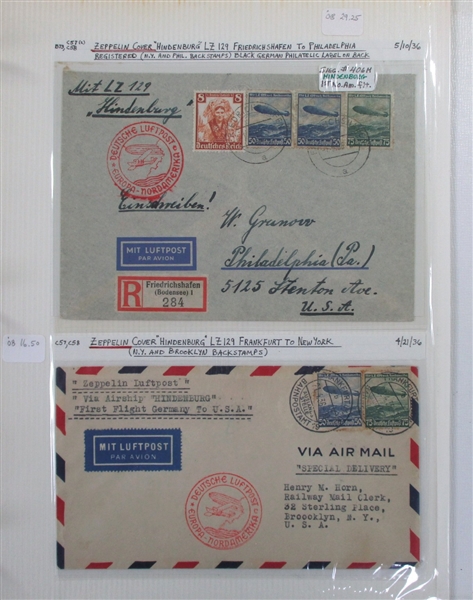 Airmail Postal History Volume 2 (Est $275-350)