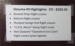Airmail Postal History Volume 3 (Est $175-250)