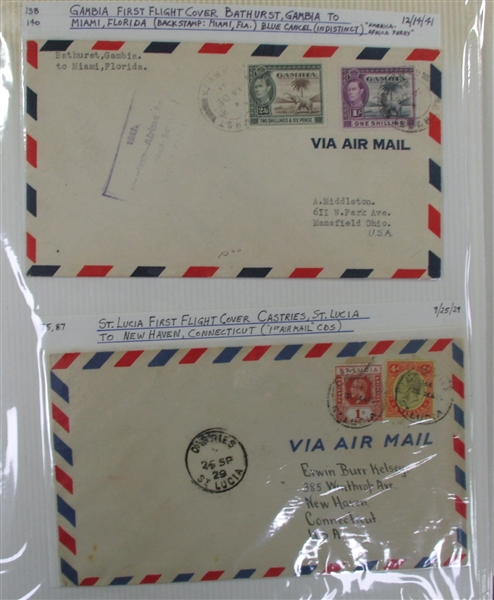 Airmail Postal History Volume 3 (Est $175-250)