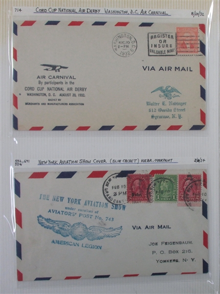 Airmail Postal History Volume 3 (Est $175-250)