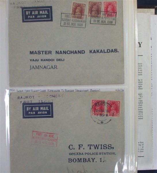 Airmail Postal History Volume 4 (Est $250-300)