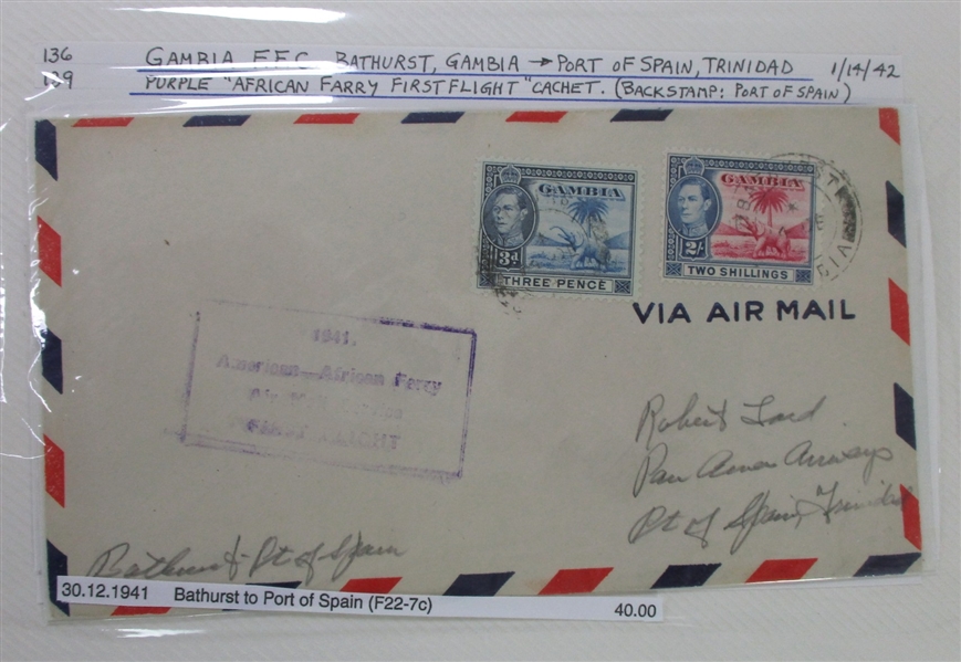 Airmail Postal History Volume 5 (Est $200-250)