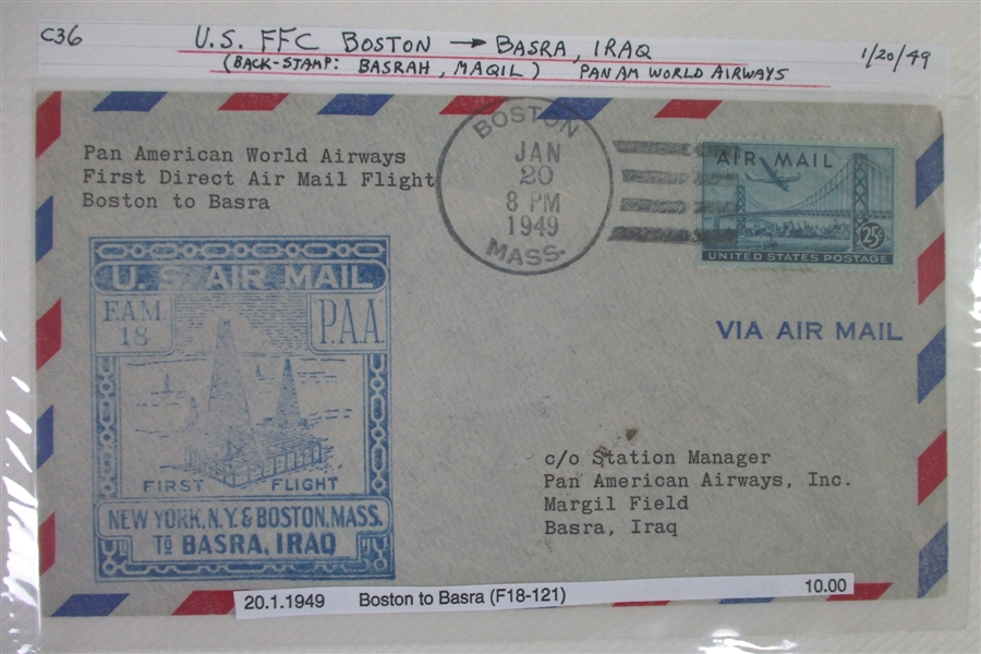 Airmail Postal History Volume 5 (Est $200-250)