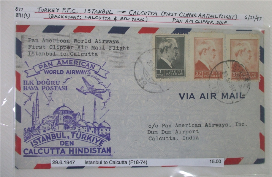 Airmail Postal History Volume 5 (Est $200-250)