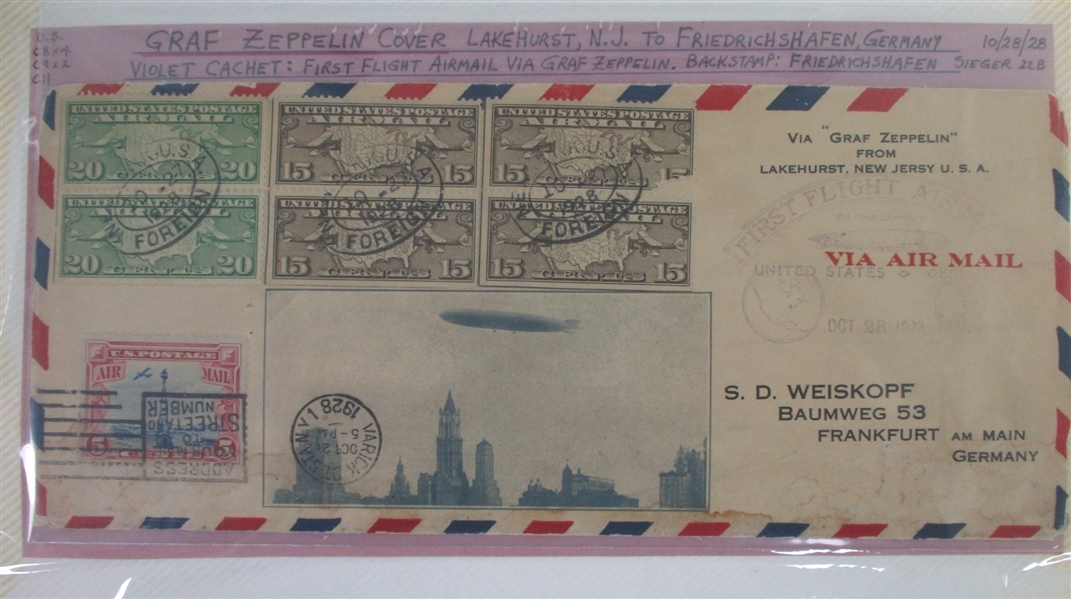 Airmail Postal History Volume 5 (Est $200-250)