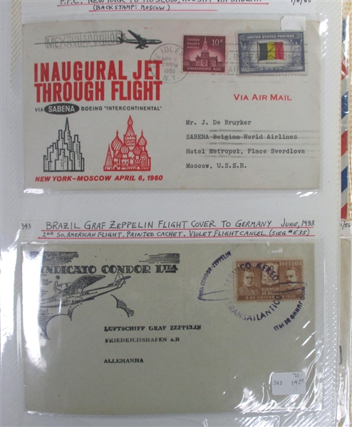 Airmail Postal History Volume 6 (Est $400-500)