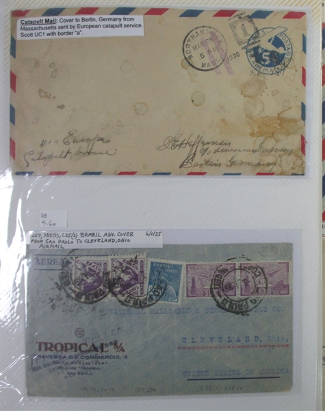 Airmail Postal History Volume 6 (Est $400-500)