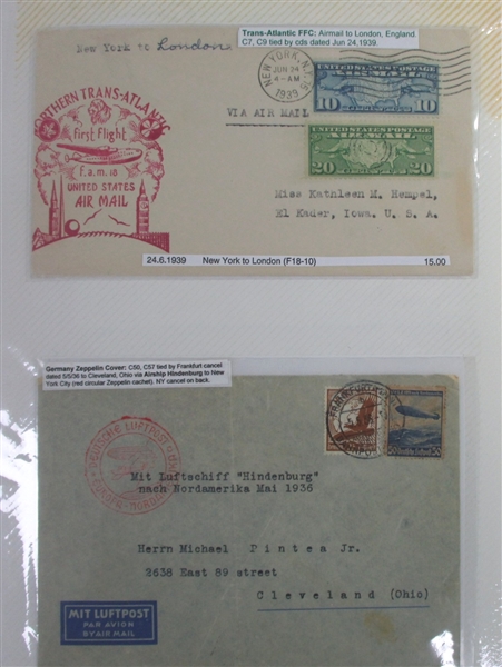 Airmail Postal History Volume 6 (Est $400-500)
