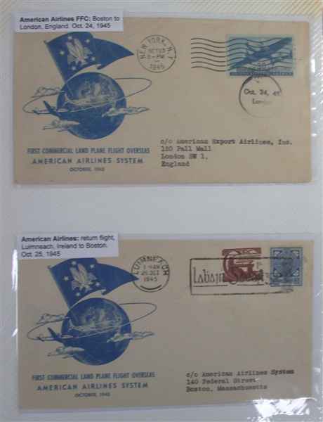 Airmail Postal History Volume 6 (Est $400-500)