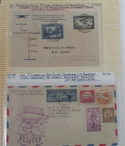 Airmail Postal History Volume 6 (Est $400-500)