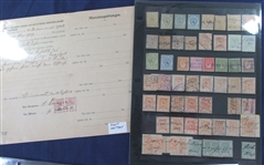 Switzerland - Bern Canton Revenues and Military Stamps (Est $100-150)
