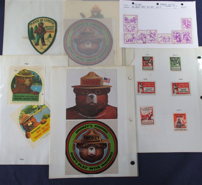 Worldwide Non-Scott Mostly Bear Topical Lot (Est $150-200)