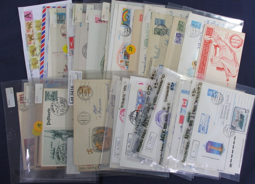 Foreign Postal Stationary Group with Bears as Topic (Est $150-200)