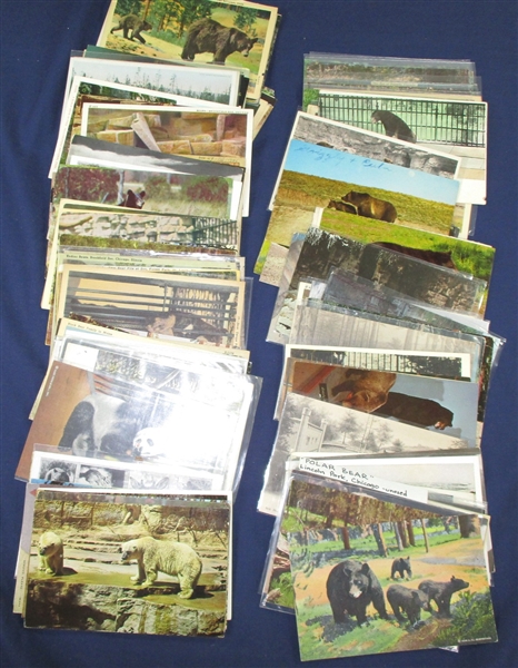 Postcards - Bear Topical, About 270+ Cards (Est $200-250)
