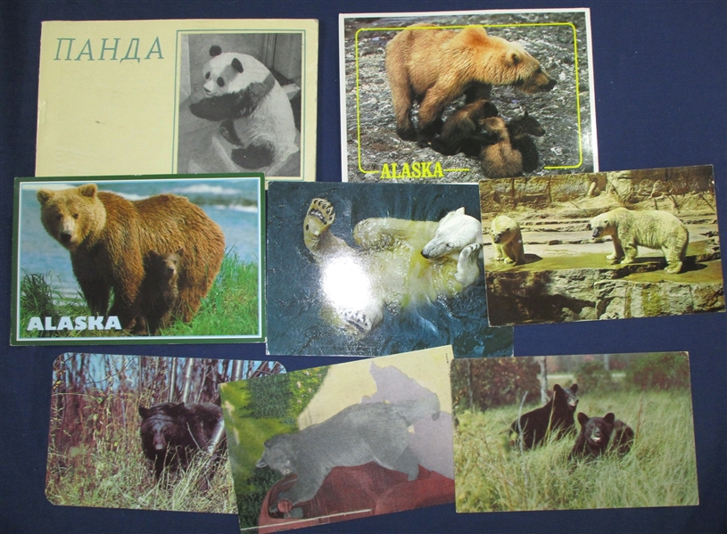 Postcards - Bear Topical, About 270+ Cards (Est $200-250)