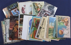 Postcards - Comic, Greeting, Etc - All Bear Related (Est $100-120)