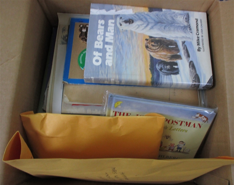 Medium Box of Ephemera - Mostly Bear Topical Related (Est $200-250)