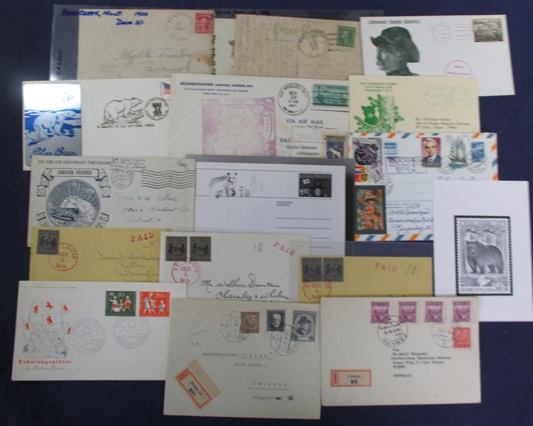 Worldwide Covers in a Medium Box (Est $150-200)