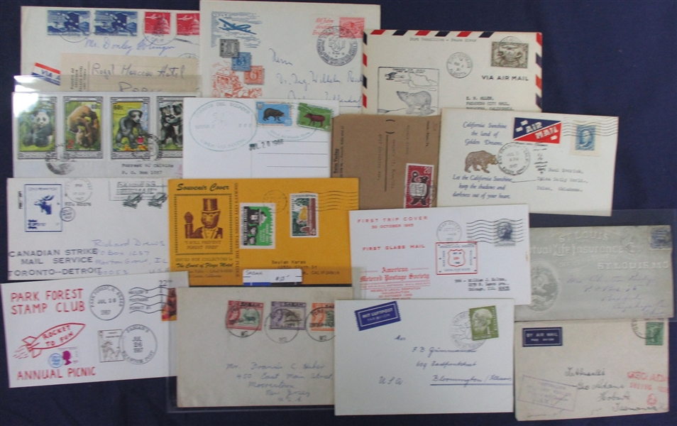 Worldwide Covers in a Medium Box (Est $150-200)