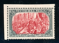 Germany Scott 78 MNH F-VF, 1902 5M High Value (SCV $675)