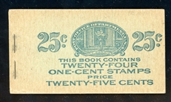USA Scott BK55 Complete Booklet (SCV $110)