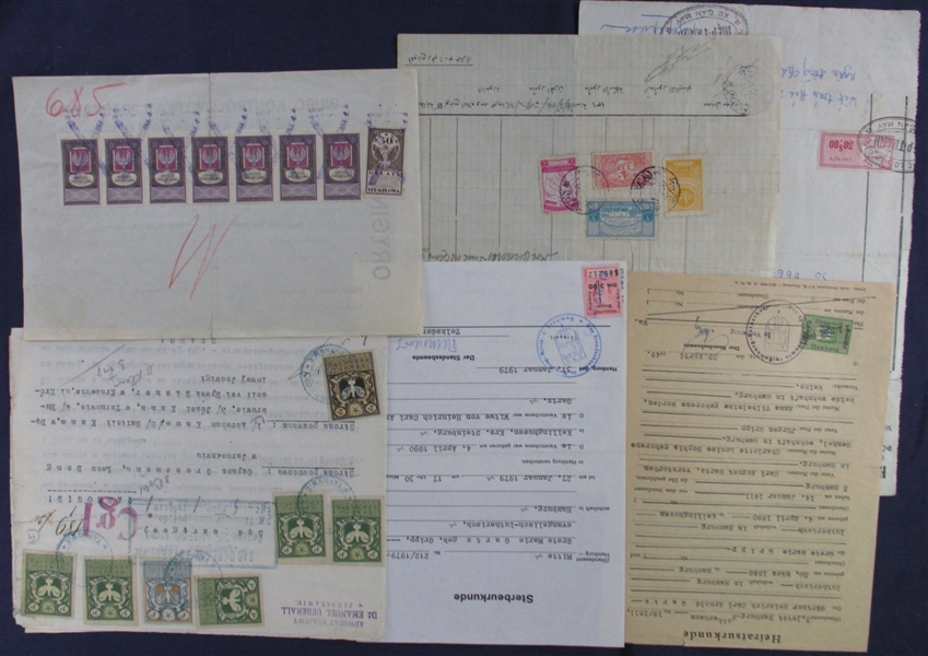 Worldwide Documents, Checks with Revenues (Est $125-150)