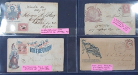 Michigan Postal History - Civil War Related (Est $300-400)