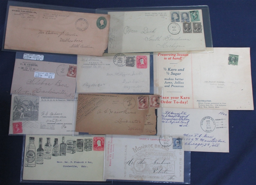 USA Cover Lot - Early to WWII (Est $75-100)