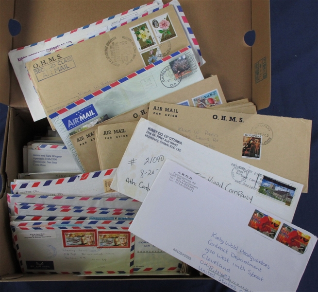 Large Box of Worldwide Covers (Est $150-200)