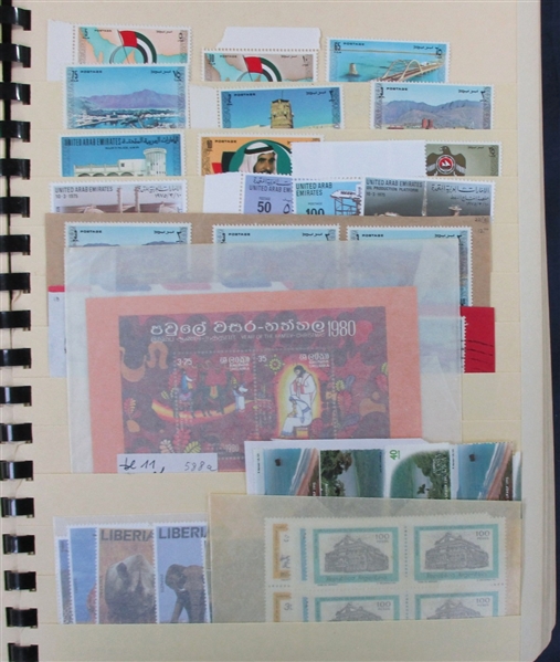 Old Elbe Stockbook Holding Foreign - Mostly Pre-1980 (Est $250-300) 